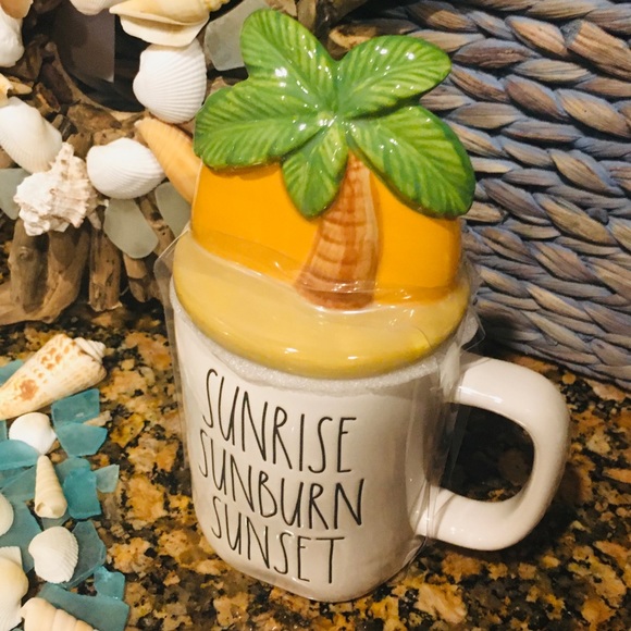 ✨ Tropical Sunrise Sunburn Sunset Rae Dunn Mug ✨ NWT ✨ - Picture 2 of 10